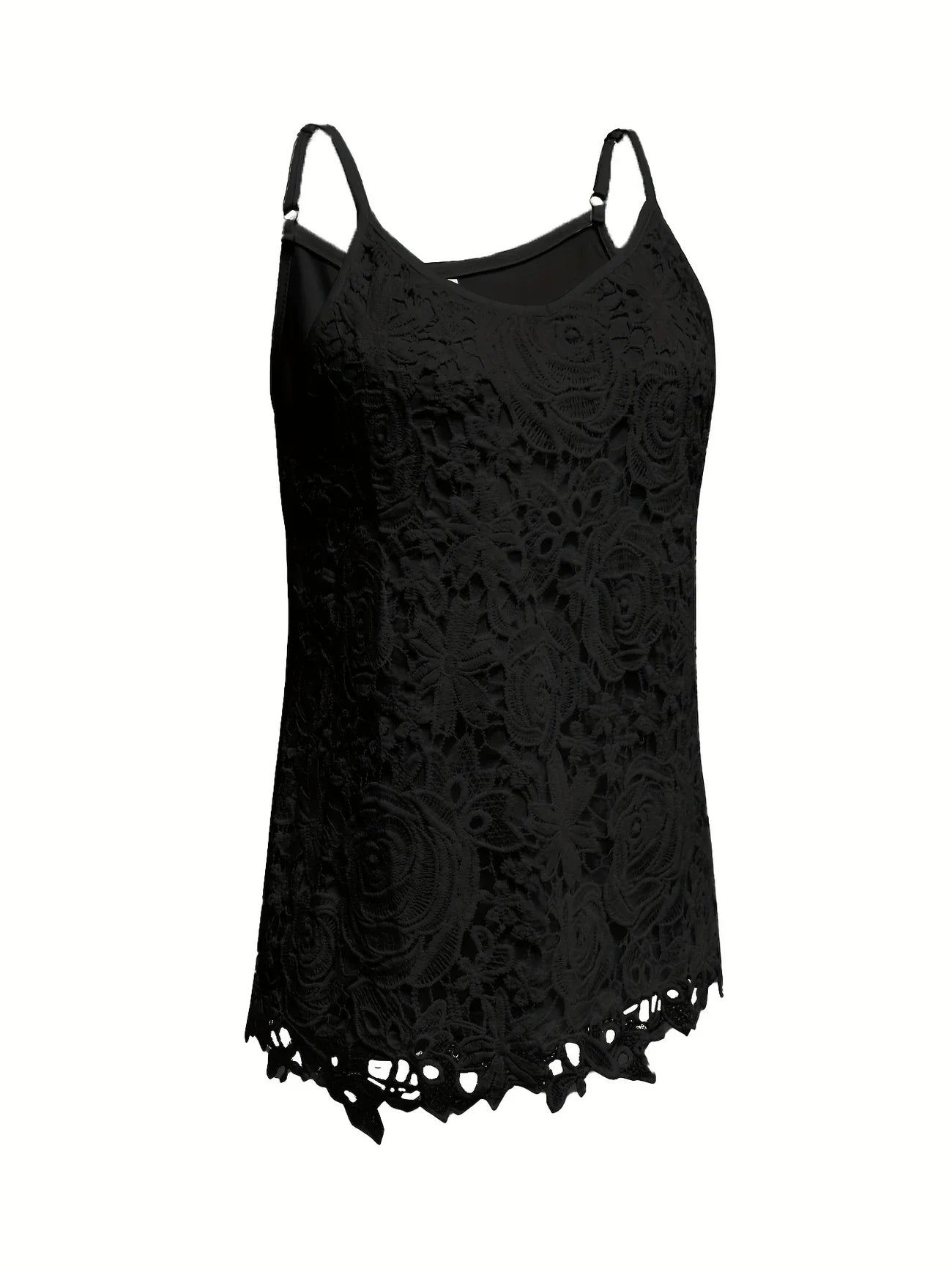 Juna | Lace Cami Top with Spaghetti Straps