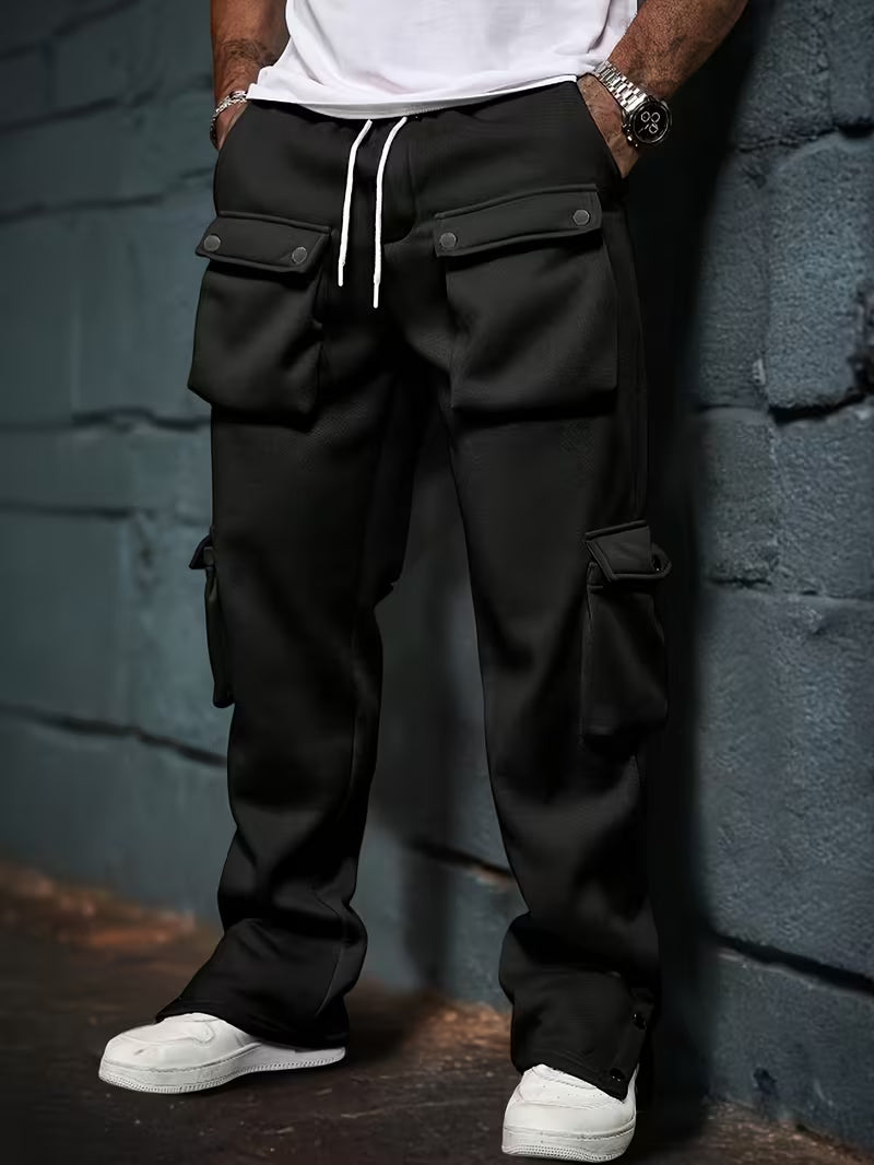 Deyan | Cargo Trousers with Utility Pocket Details