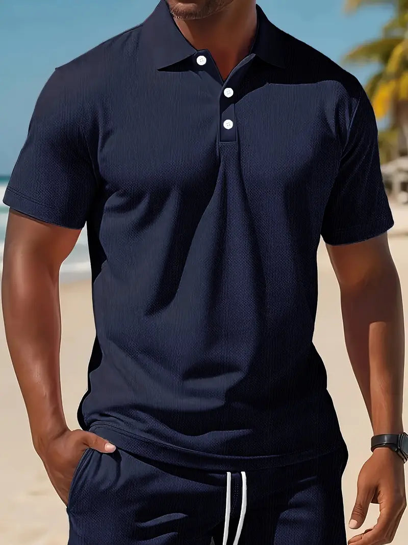 Kelvin | Polo Shirt and Shorts Set