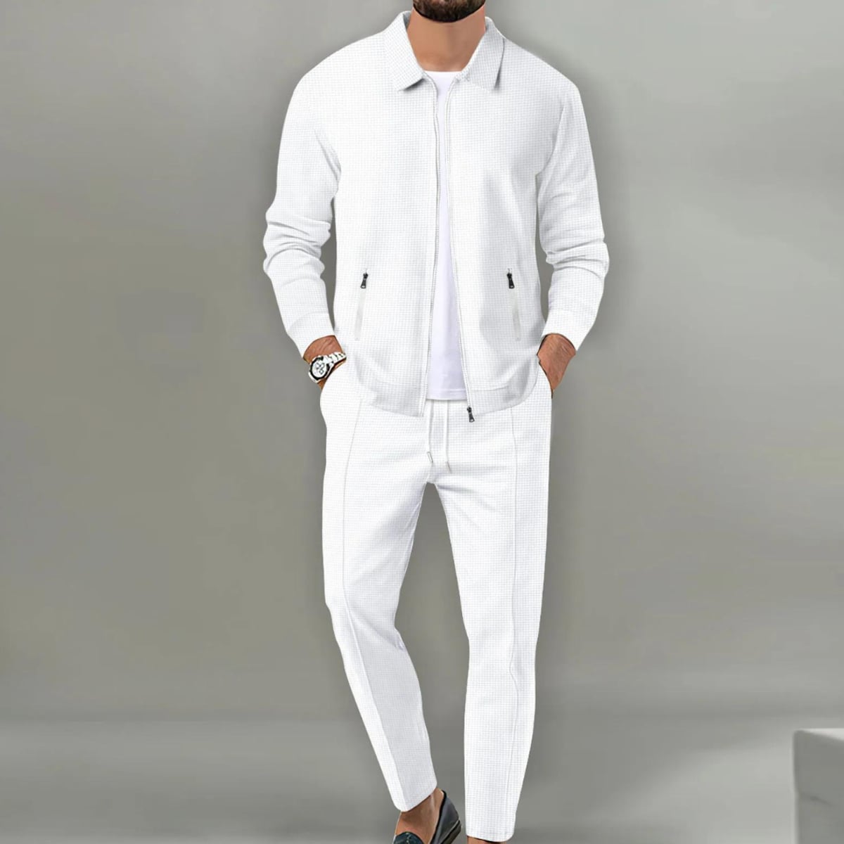 Geronimo | Jacket and Drawstring Trousers Set