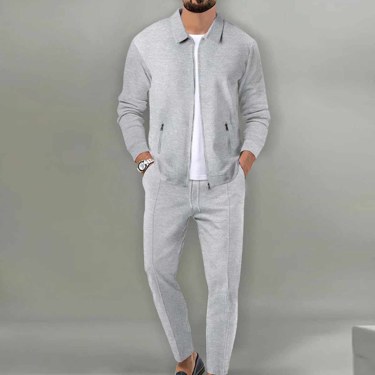 Geronimo | Jacket and Drawstring Trousers Set