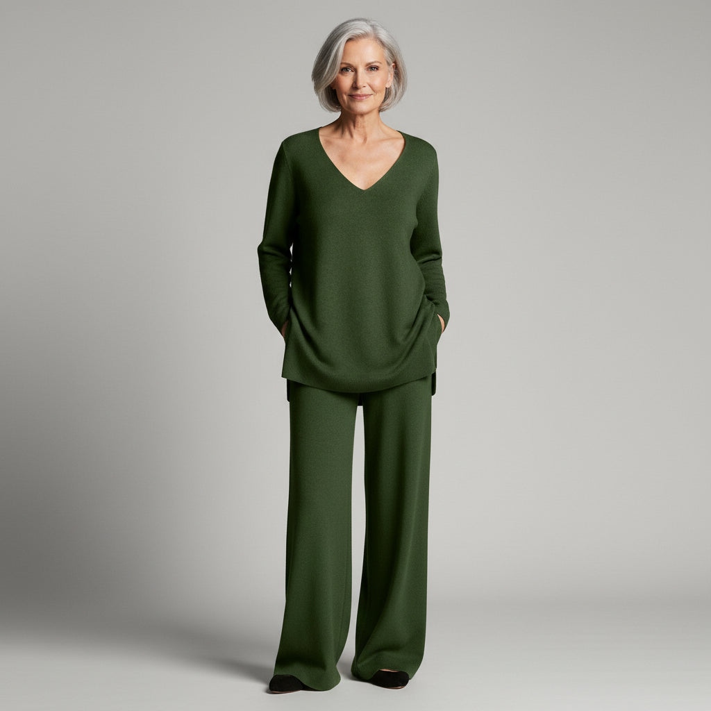 Laen - V Neck Lounge Set