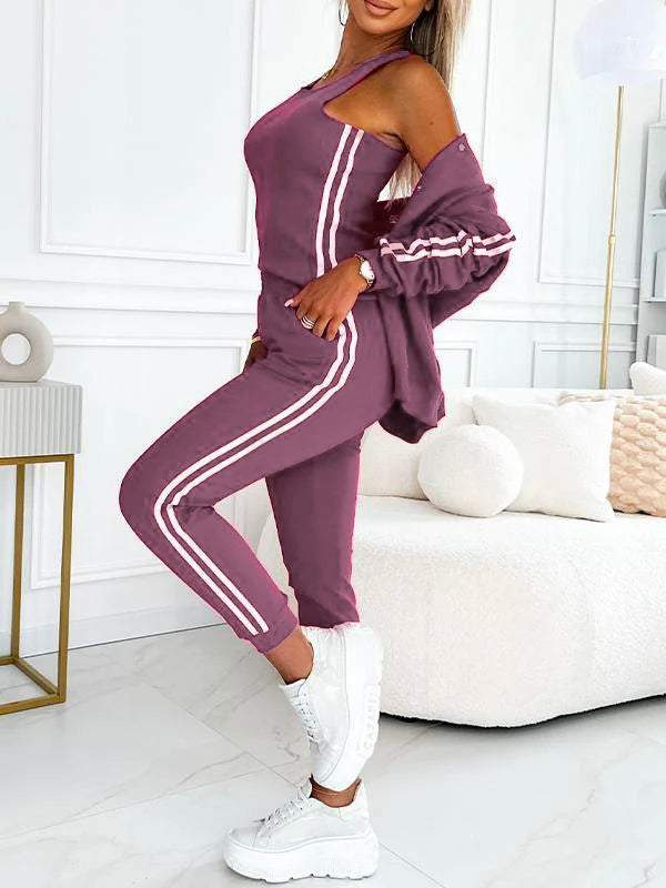 Kendra | Three Piece Jacket and Jogger Set