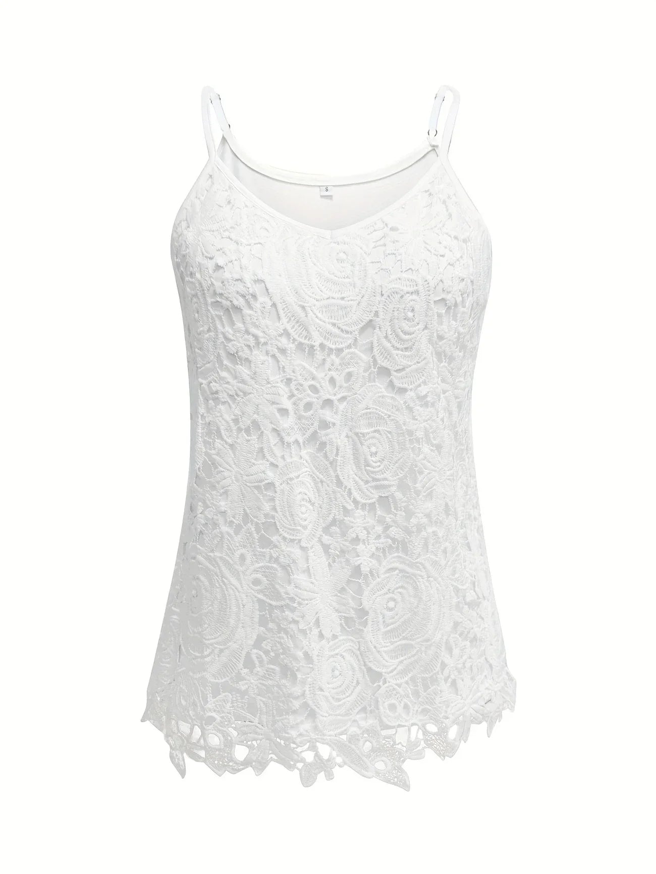 Juna | Lace Cami Top with Spaghetti Straps