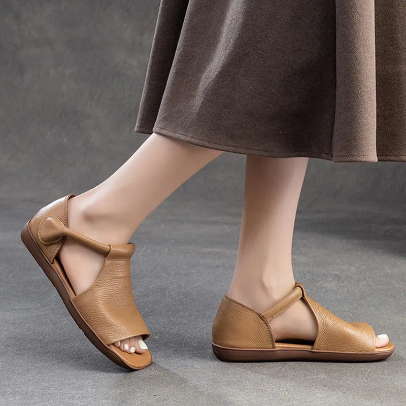 Shanera  | Soft Leather Comfort Walking Sandals