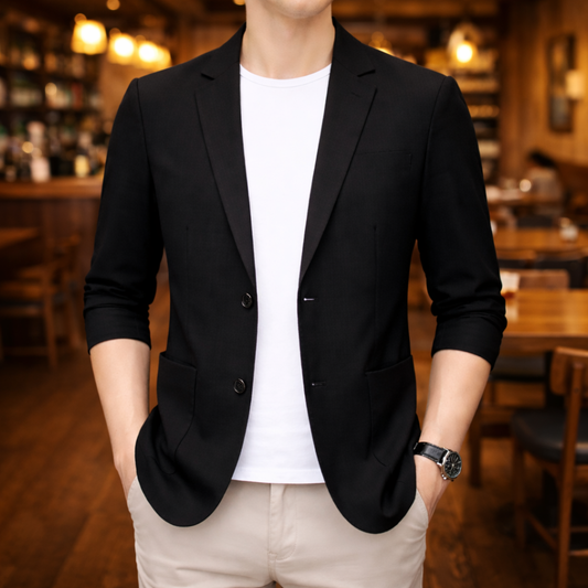 Danson | Single-Breasted Casual Tailored Blazer