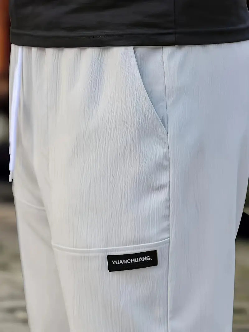Travys | Straight Leg Drawstring Pocket Joggers