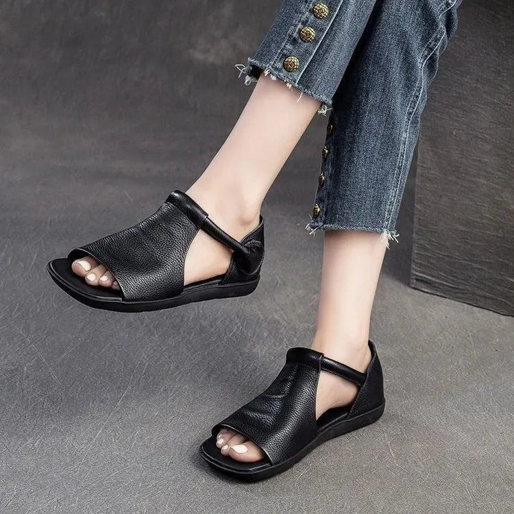 Shanera  | Soft Leather Comfort Walking Sandals