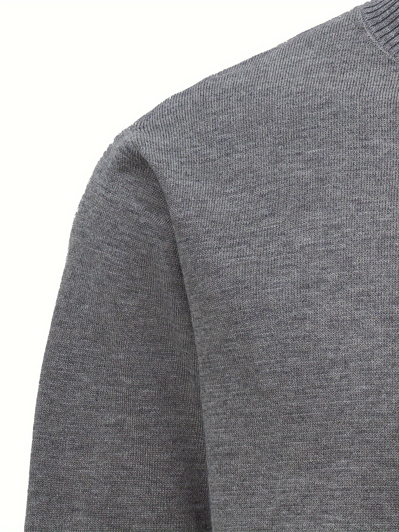 Sumuel | Quarter Zip Knitted Jumper High Neck