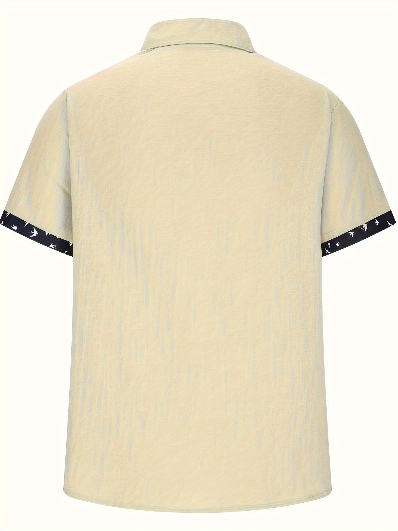 Julio - Short Sleeve Contrast Trim Button Shirt