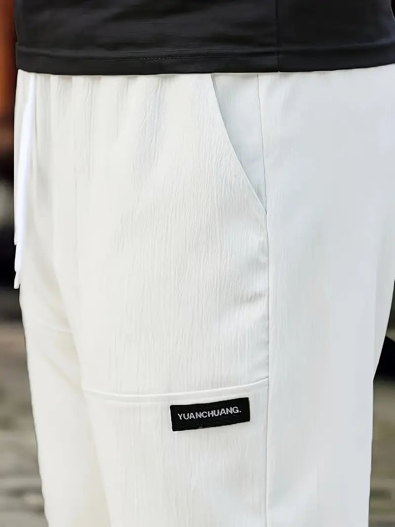 Travys | Straight Leg Drawstring Pocket Joggers