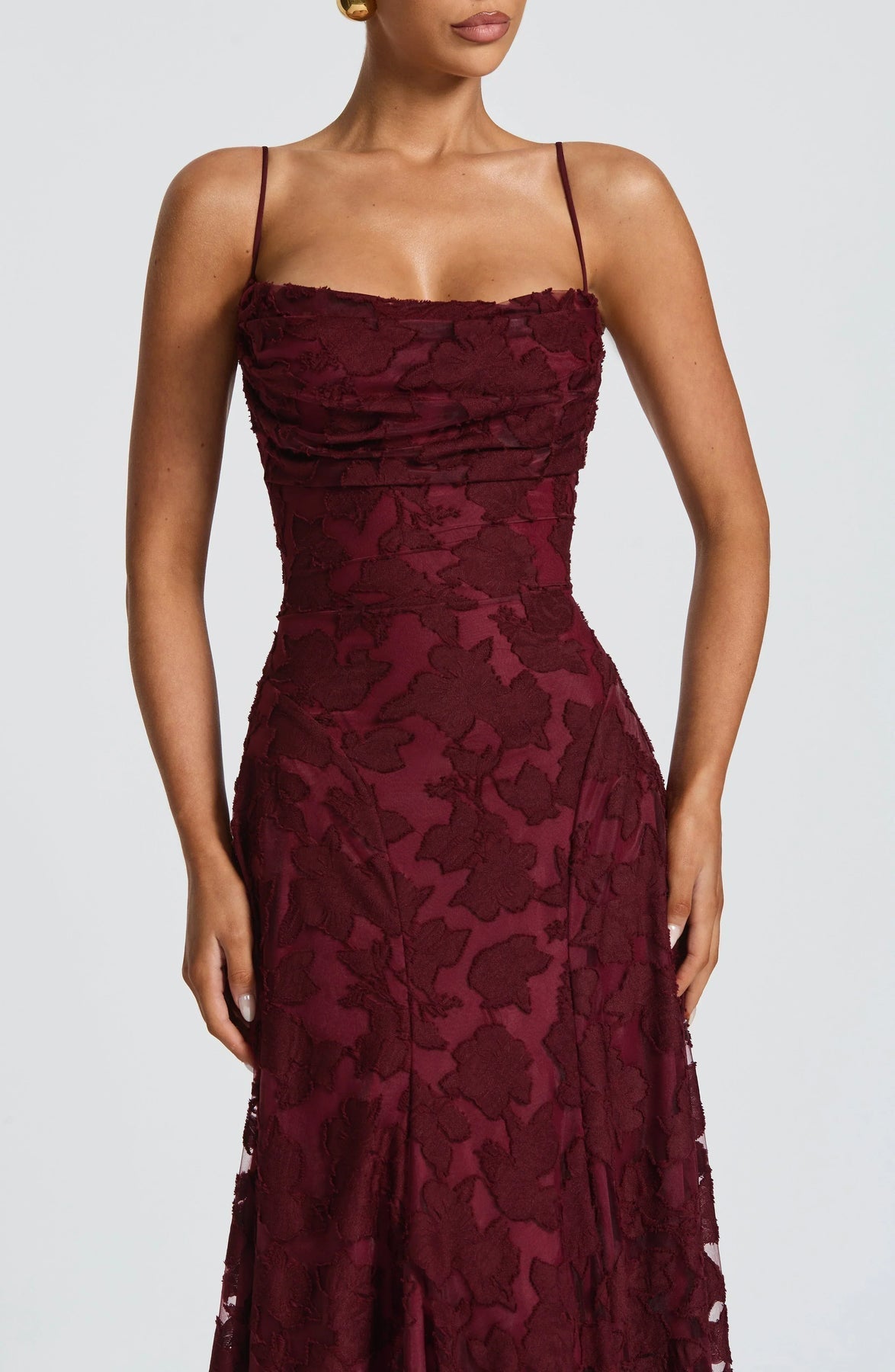 Alonah | Textured Strappy Maxi Dress