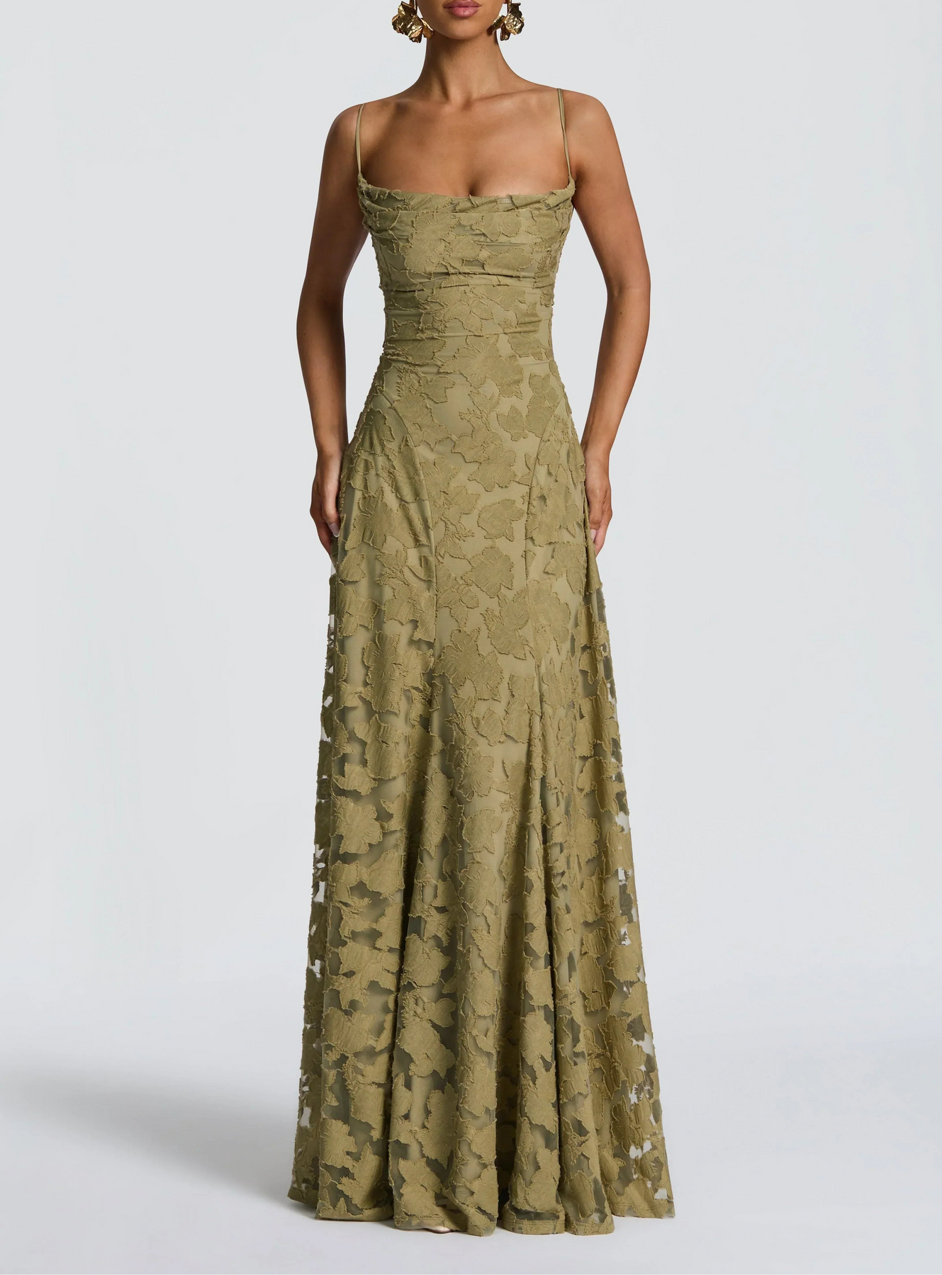 Alonah | Textured Strappy Maxi Dress