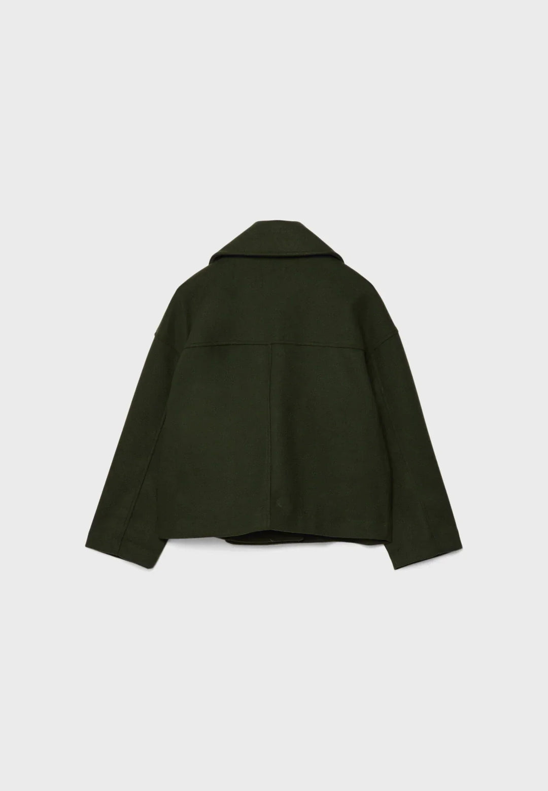 Lorraine | Double-Breasted Cropped Jacket with Lapels