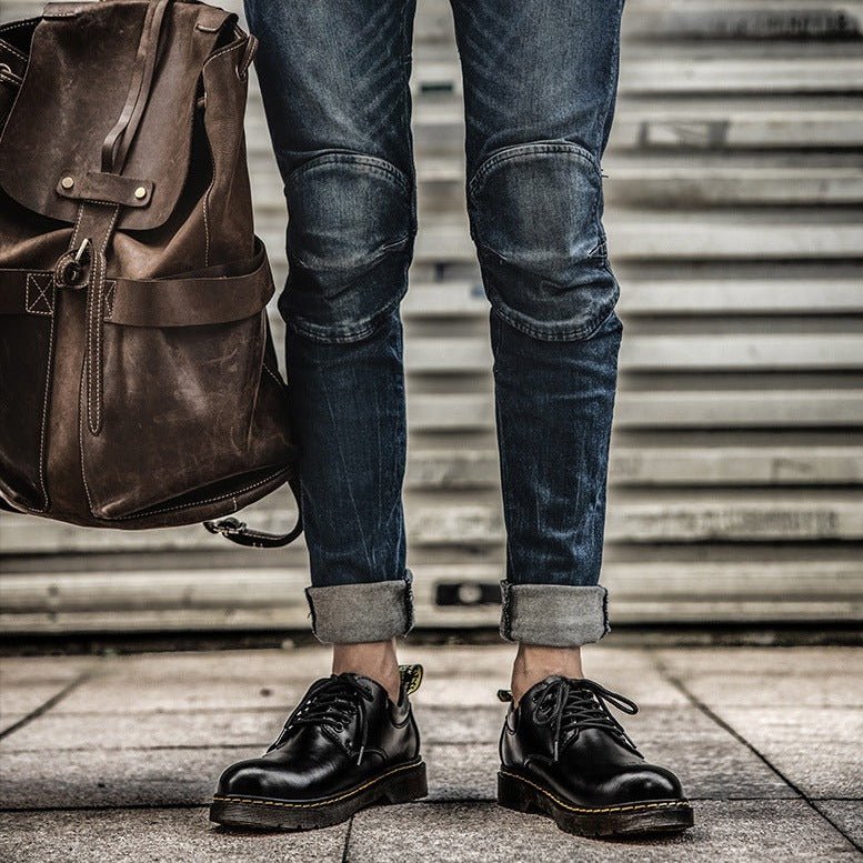 Davey | Derby Shoes with Laces and Chunky Soles