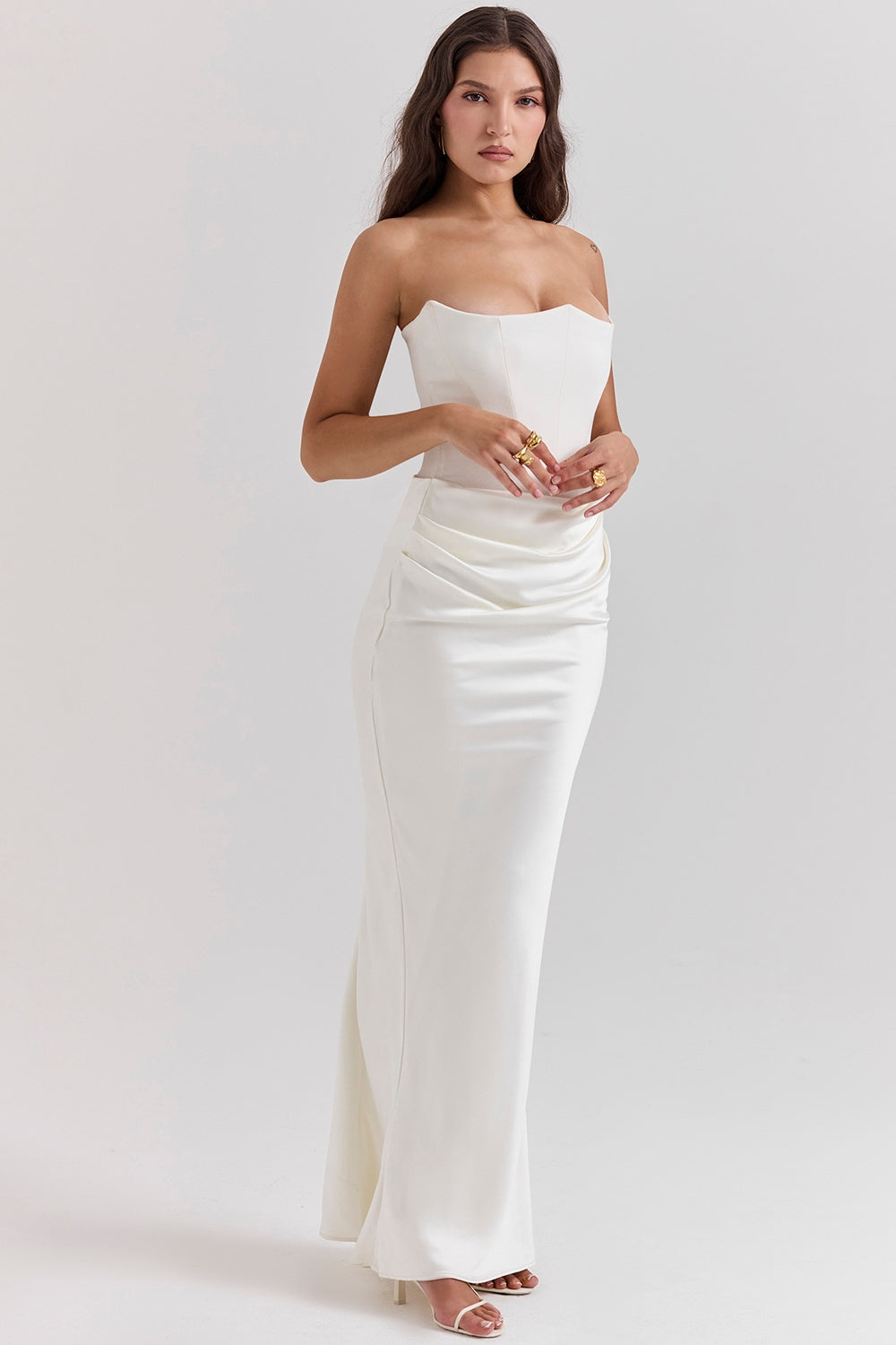 Alanis | Corset Bodice Prom Maxi Dress