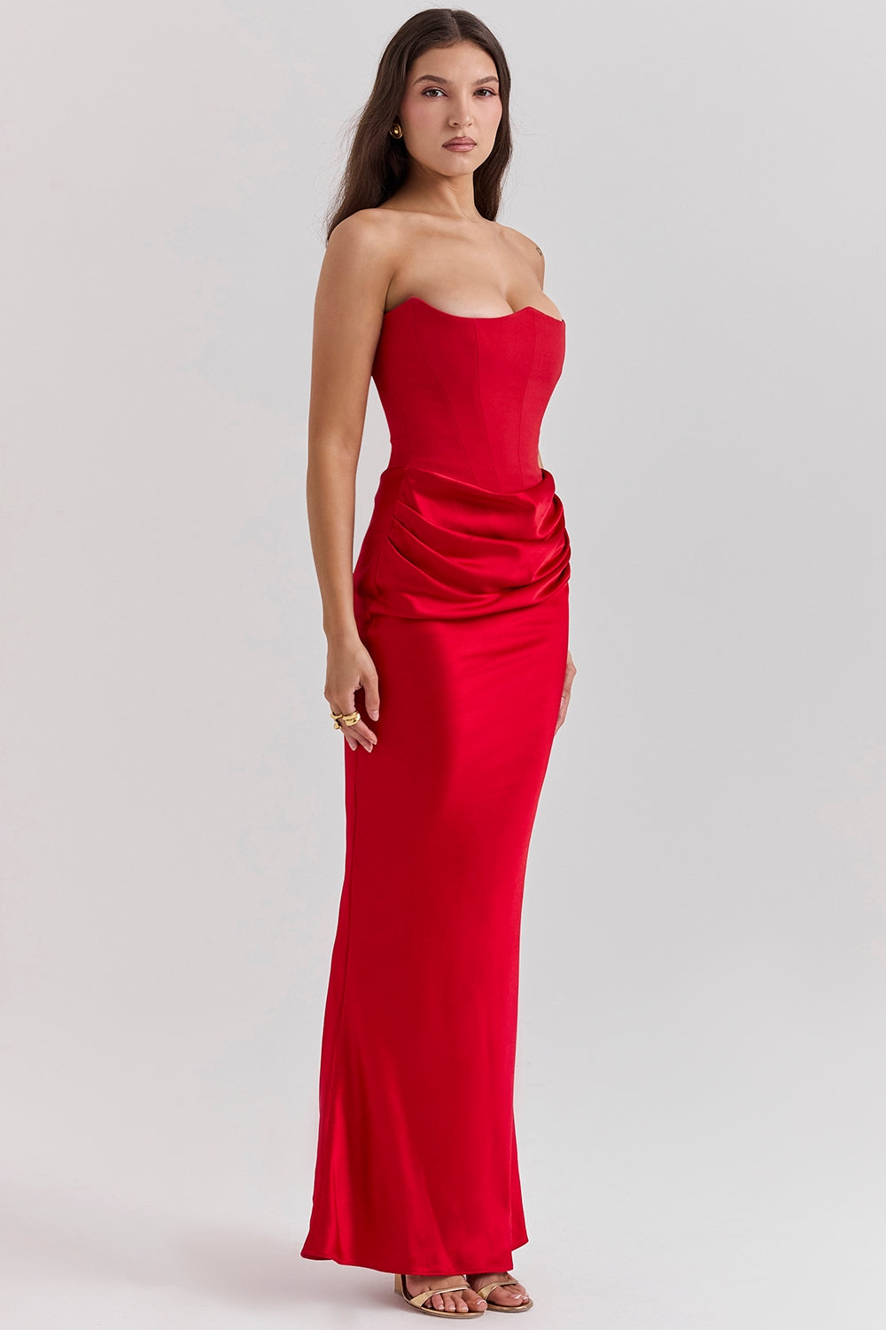 Alanis | Corset Bodice Prom Maxi Dress