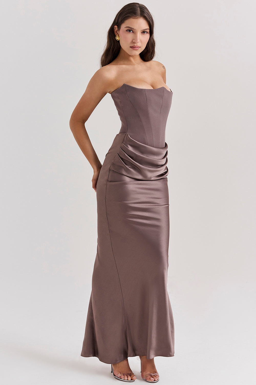 Alanis | Corset Bodice Prom Maxi Dress