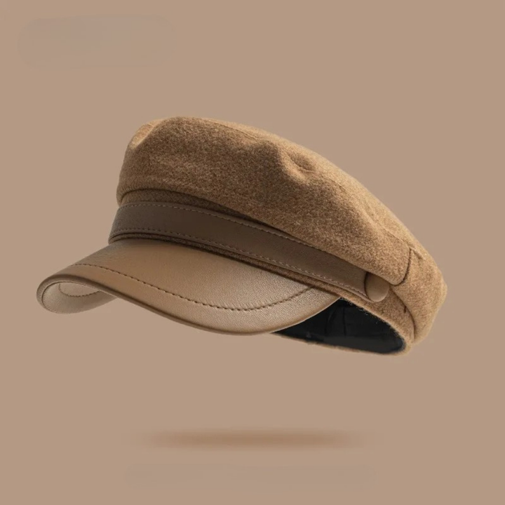 Zivko | Baker Boy Cap Brown Curved Brim
