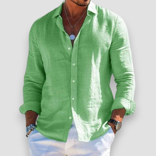 Christopher - Lightweight Button-Up Shirt