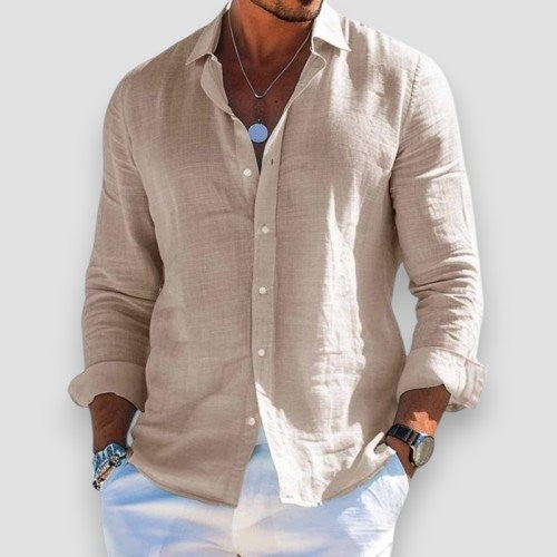 Christopher - Lightweight Button-Up Shirt