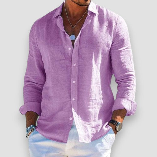 Christopher - Lightweight Button-Up Shirt
