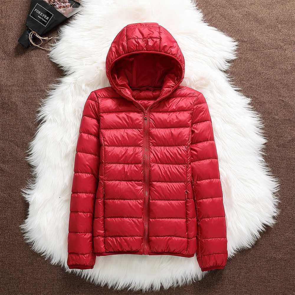 Manuela | Puffer Jacket with Hood and Duck Down
