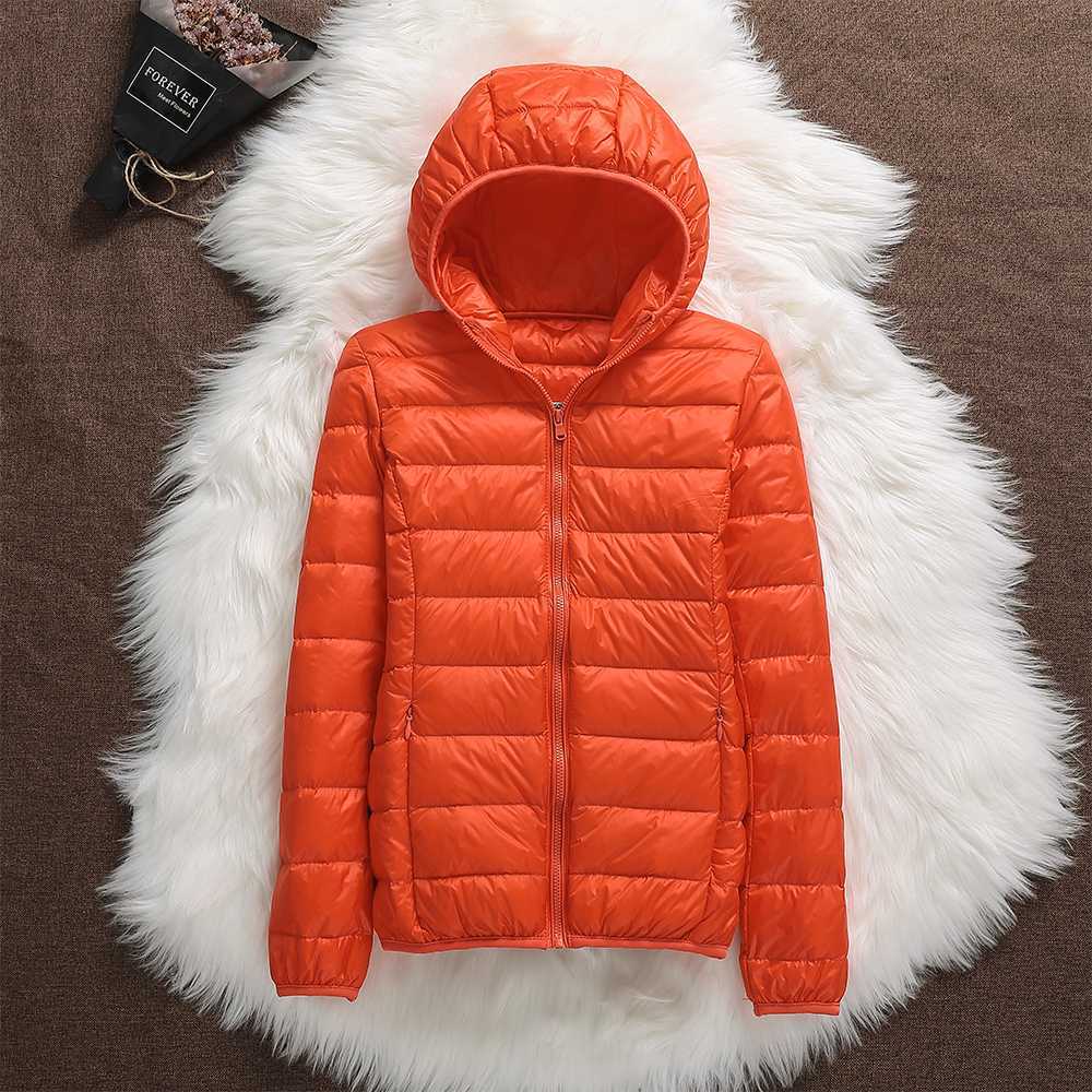 Manuela | Puffer Jacket with Hood and Duck Down