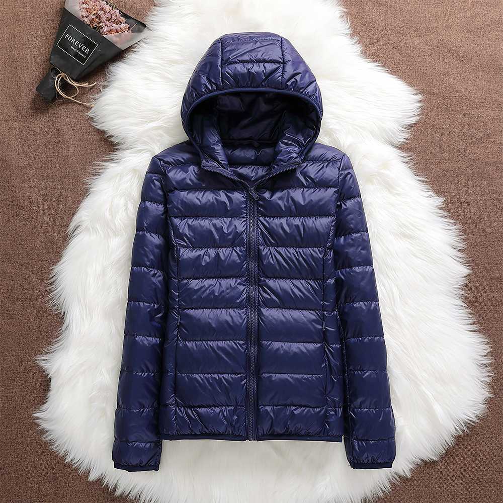 Manuela | Puffer Jacket with Hood and Duck Down