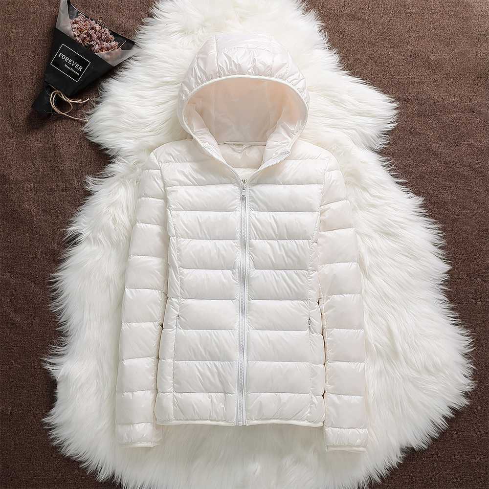 Manuela | Puffer Jacket with Hood and Duck Down