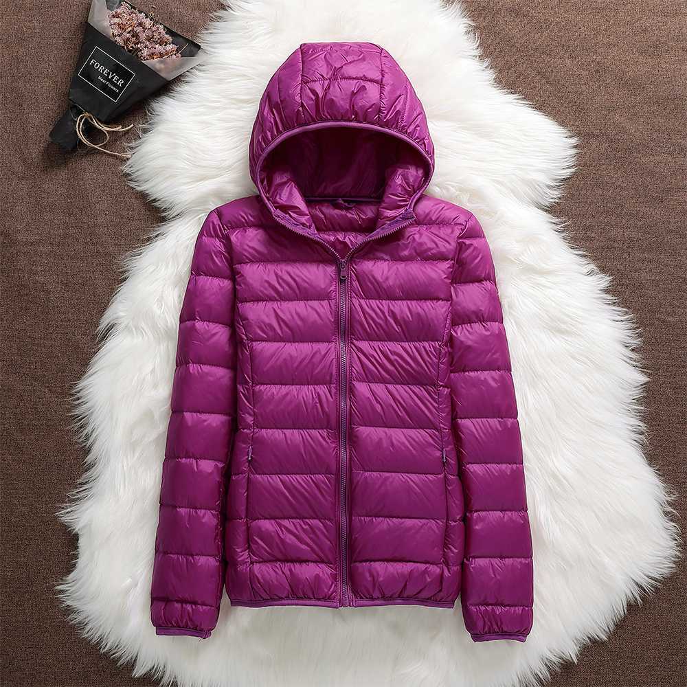 Manuela | Puffer Jacket with Hood and Duck Down