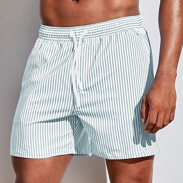 Hubart | Striped Drawstring Summer Shorts