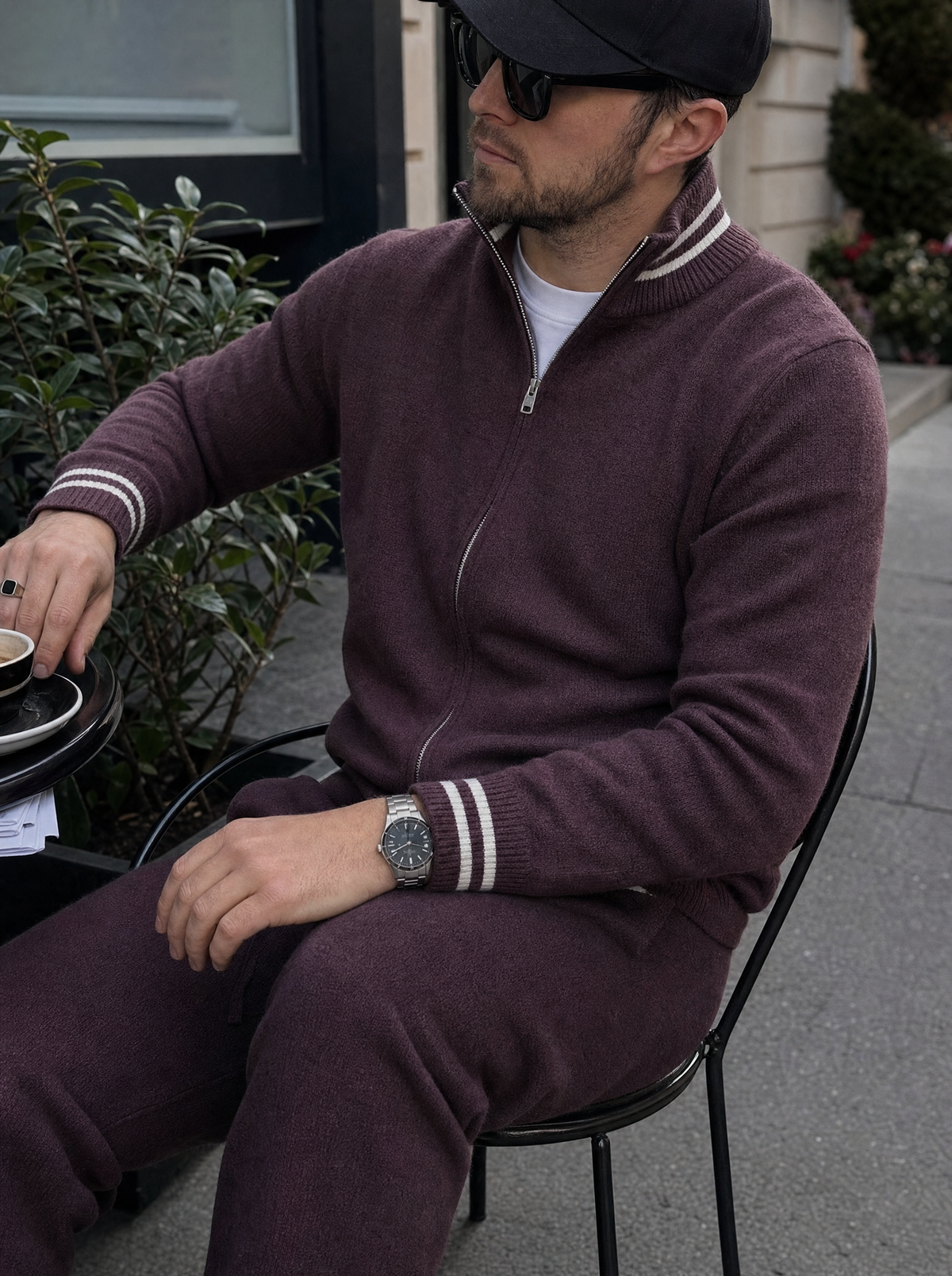 Ludwig | Tracksuit with Zip Front Jacket and Trousers