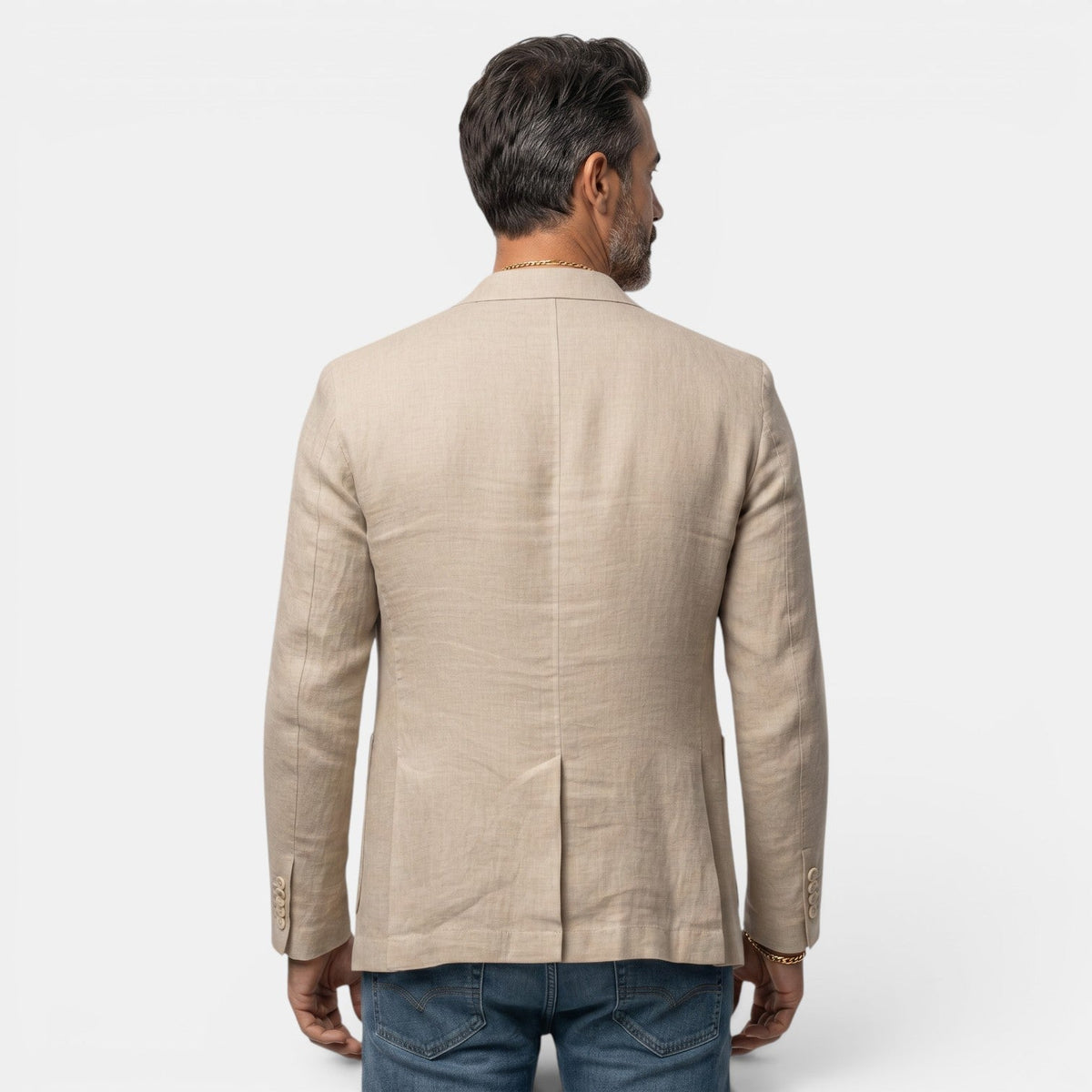 Faulkner | Blazer with Notched Lapels and Patch Pockets