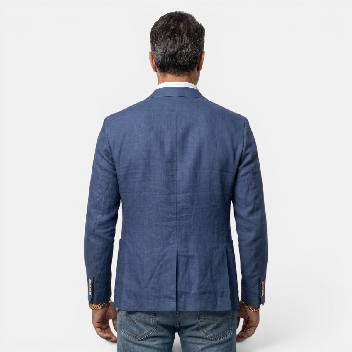 Faulkner | Blazer with Notched Lapels and Patch Pockets
