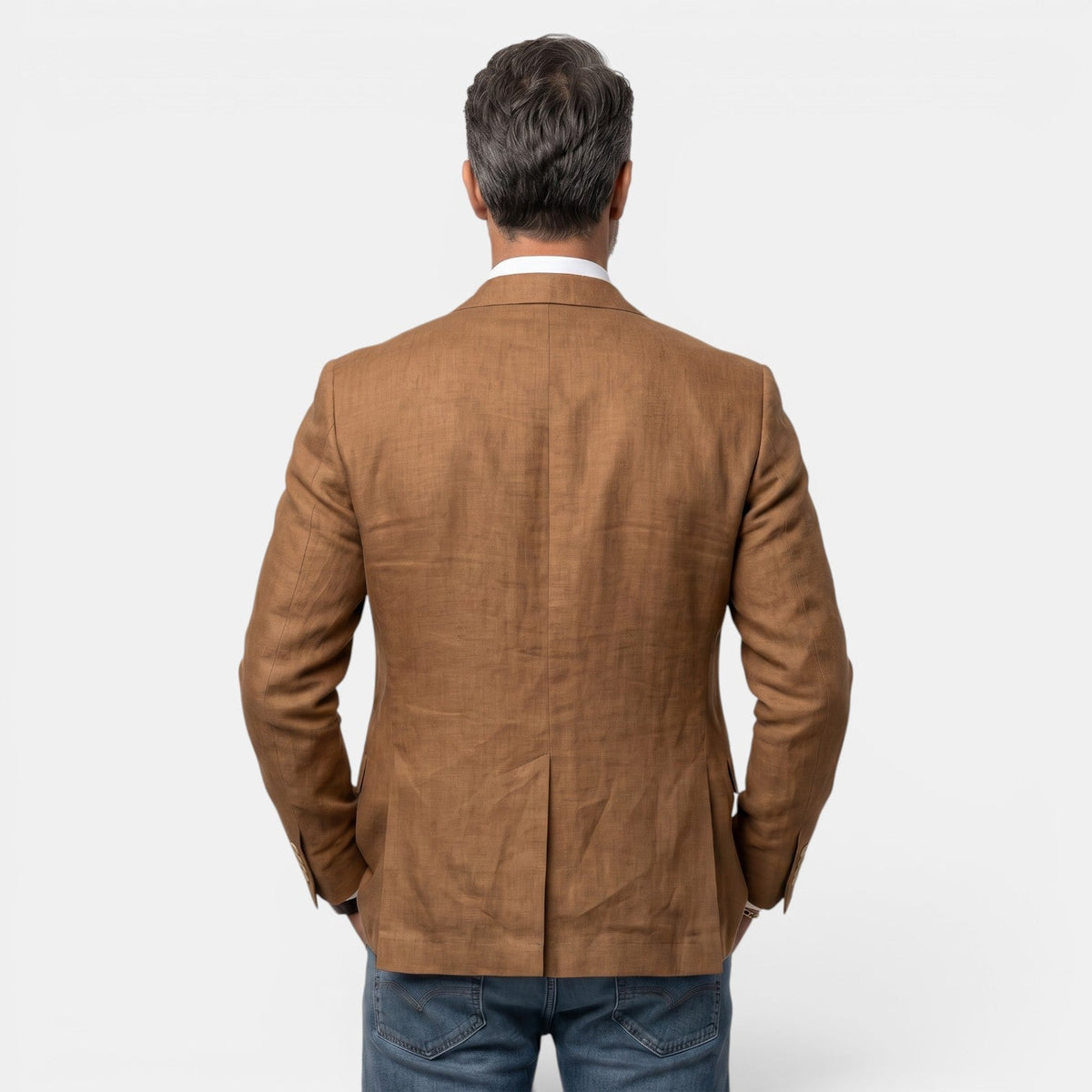Faulkner | Blazer with Notched Lapels and Patch Pockets