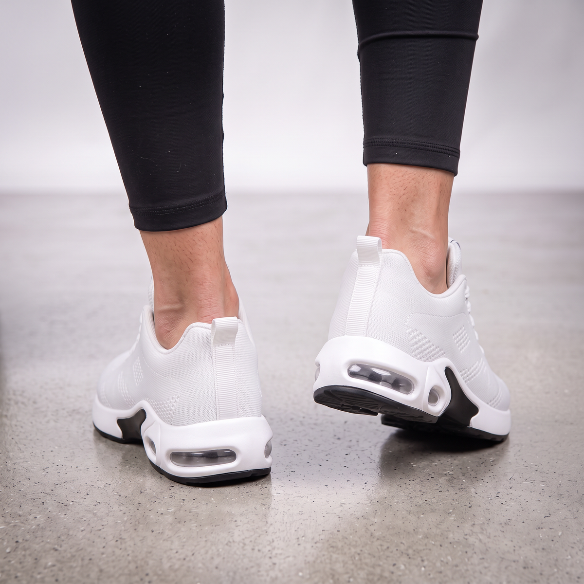 Paulette | Lace Up Sneakers with Mesh Upper