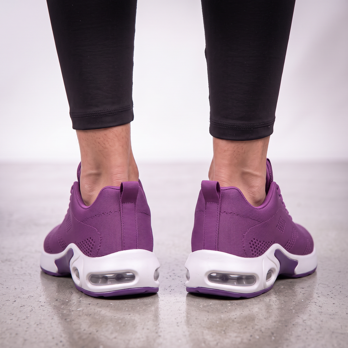 Paulette | Lace Up Sneakers with Mesh Upper