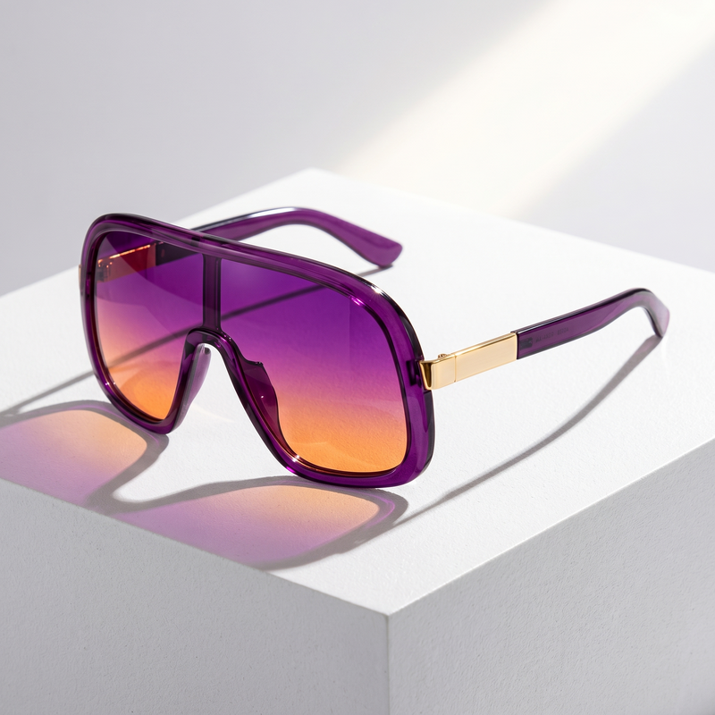 LumaVex | Shield Sunglasses with Oversized Gradient Lens