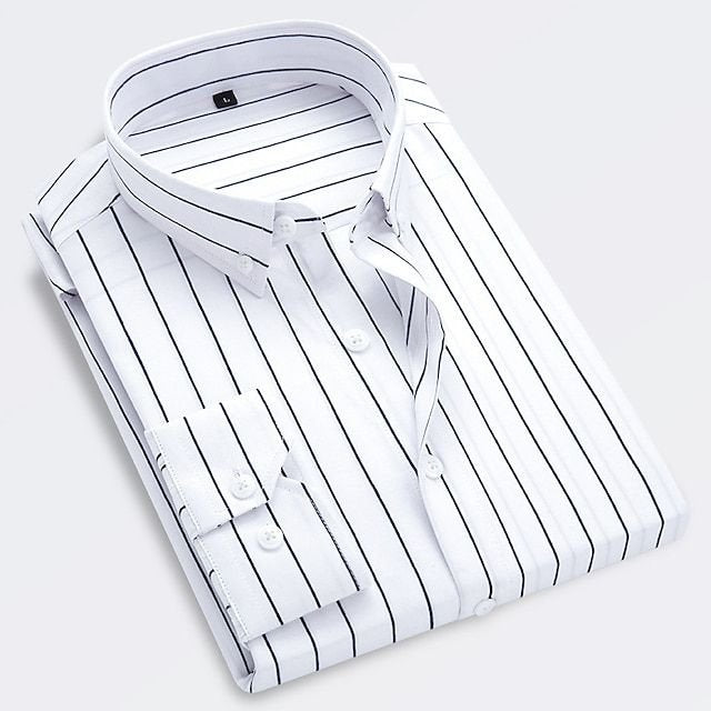Jeroen | Striped Button Collar Shirt