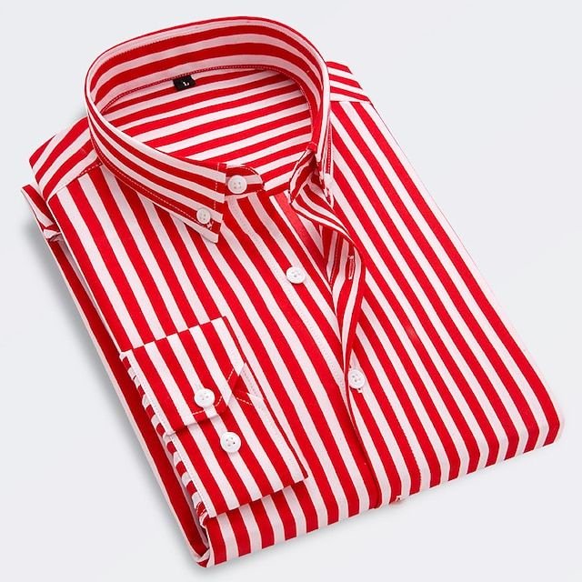 Jeroen | Striped Button Collar Shirt