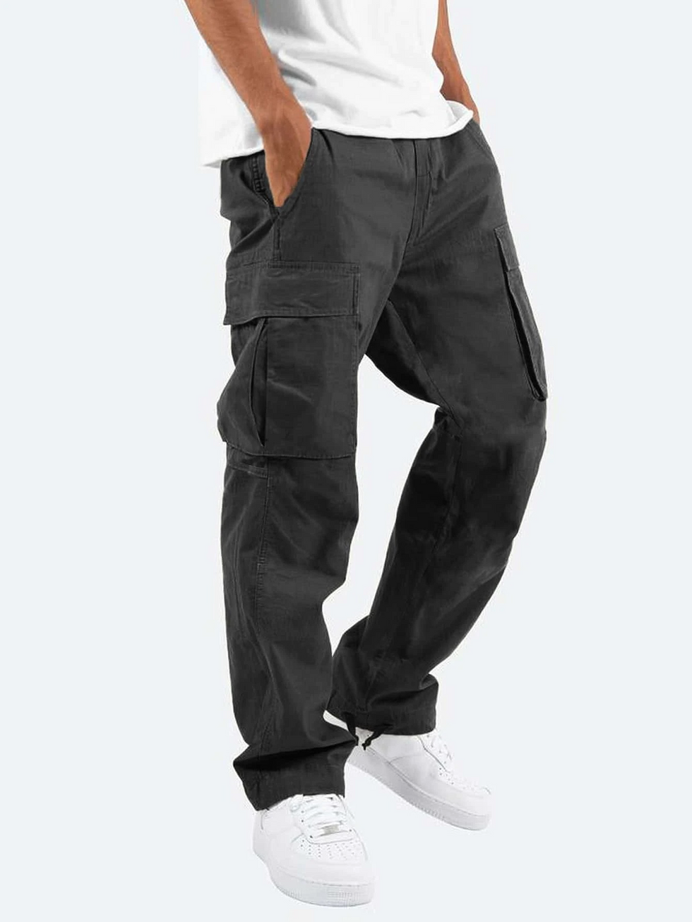 Fabian | Straight Leg Cargo Trousers