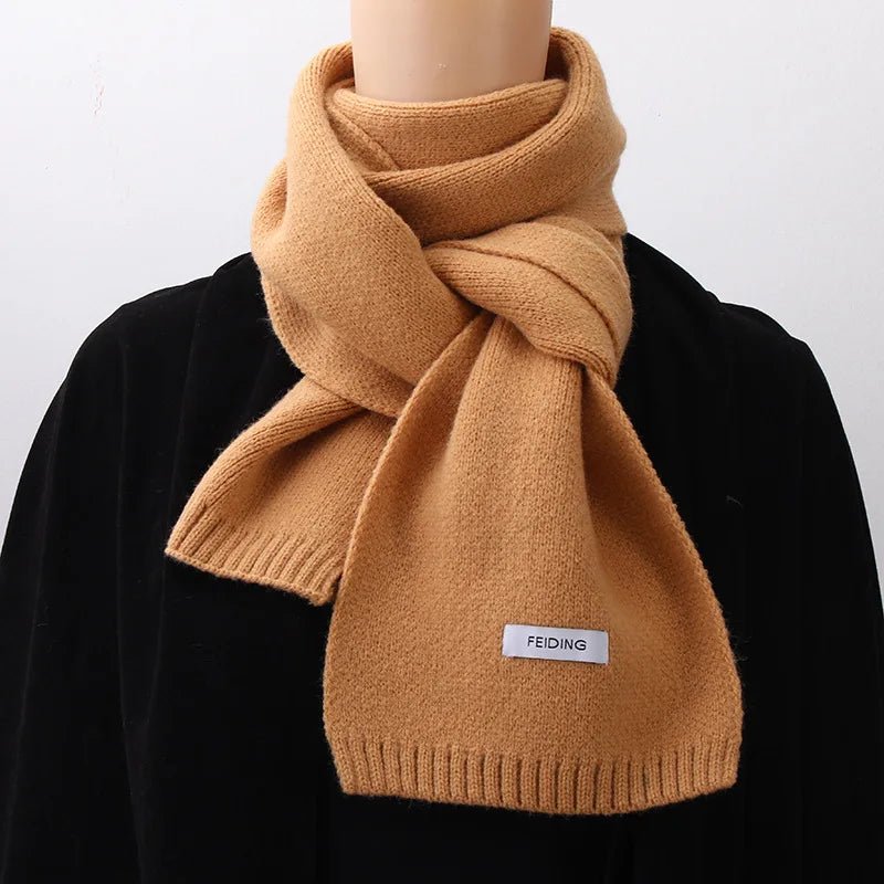 Eloisa | Knitted Scarf with Ribbed Ends