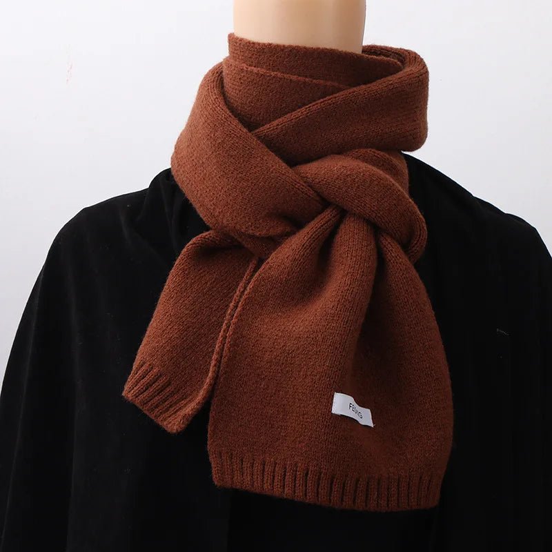 Eloisa | Knitted Scarf with Ribbed Ends