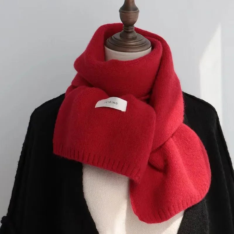 Eloisa | Knitted Scarf with Ribbed Ends