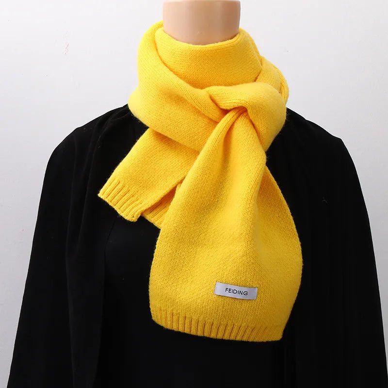 Eloisa | Knitted Scarf with Ribbed Ends