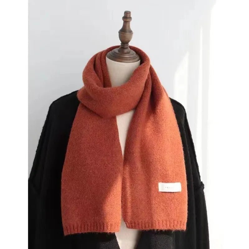 Eloisa | Knitted Scarf with Ribbed Ends