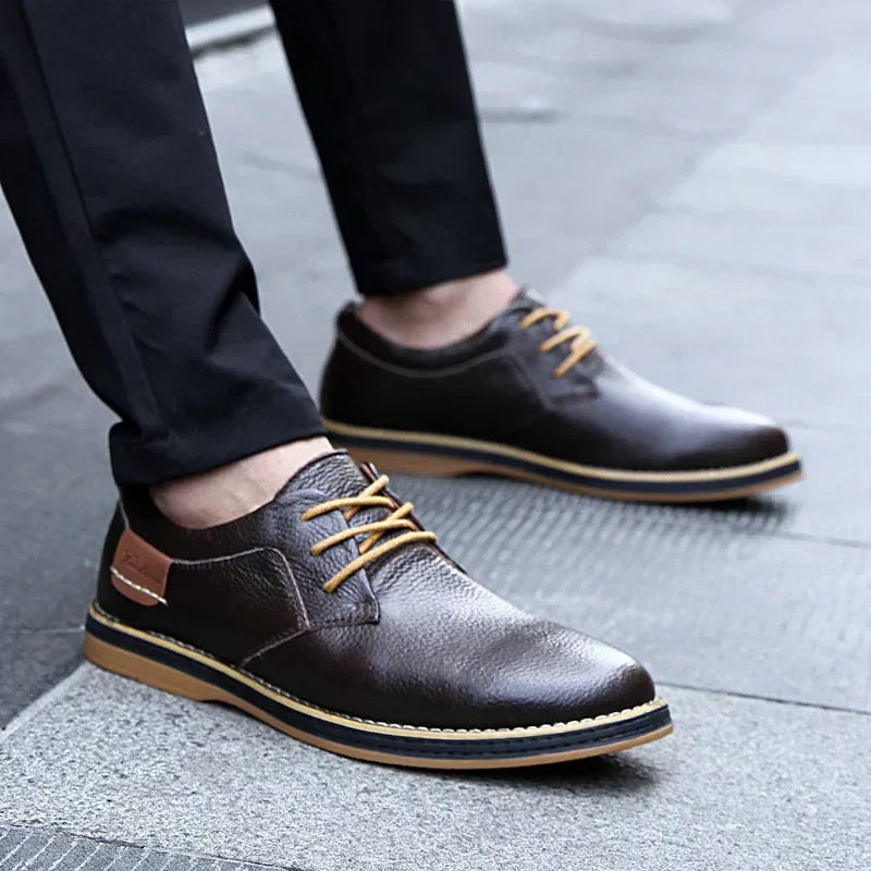 Kostis  | Lace-Up Leather Formal Shoes