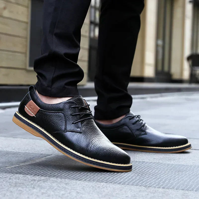 Kostis  | Lace-Up Leather Formal Shoes