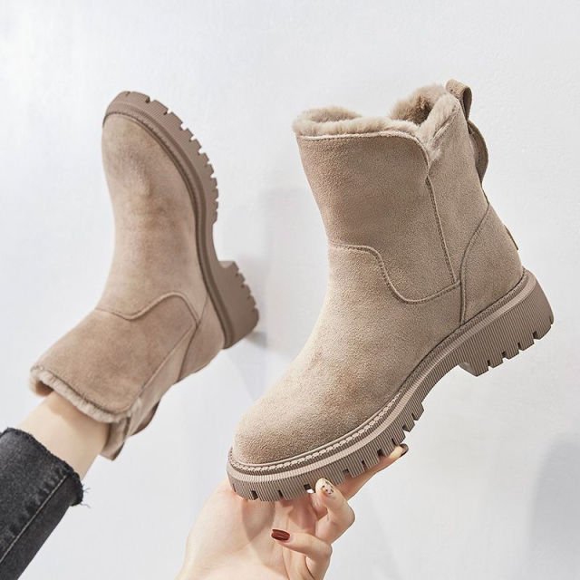 Miranda | Ankle Boots with Plush Lining and Zippers